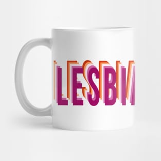 Lesbian Chad Mug